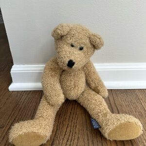 🧸 Vintage Boyds Bears Tan Bean Series Teddy Bear 17” Collectible Plush